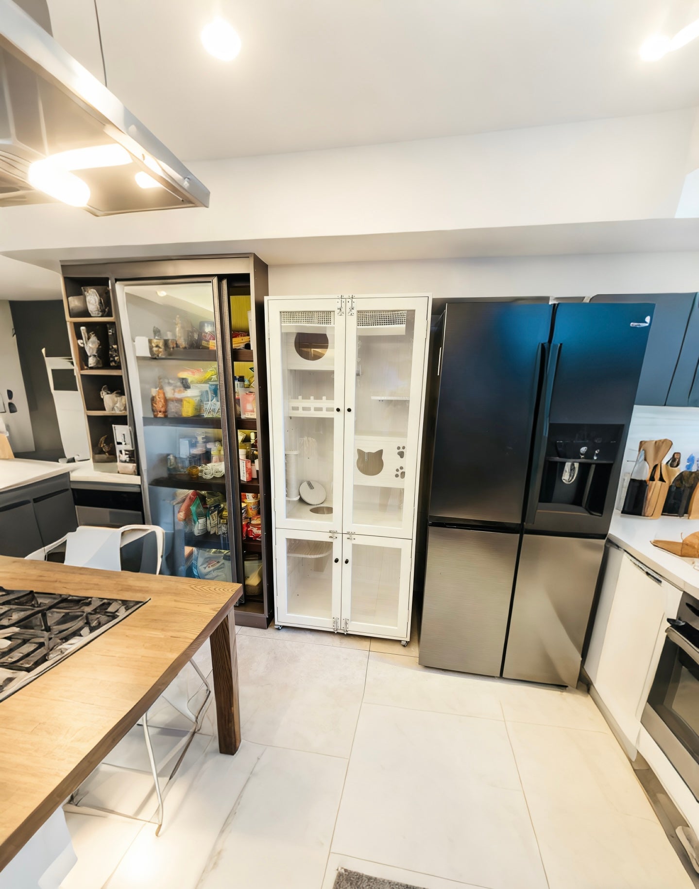 豪華貓別墅|1.8米高ENF板材貓屋,90cm寬60cm深多層次貓傢俱,室內貓咪專屬私宅,貓櫃,貓跳台