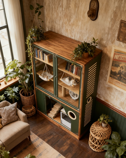 貓櫃貓別墅貓跳台貓傢私貓主子專屬多功能貓屋