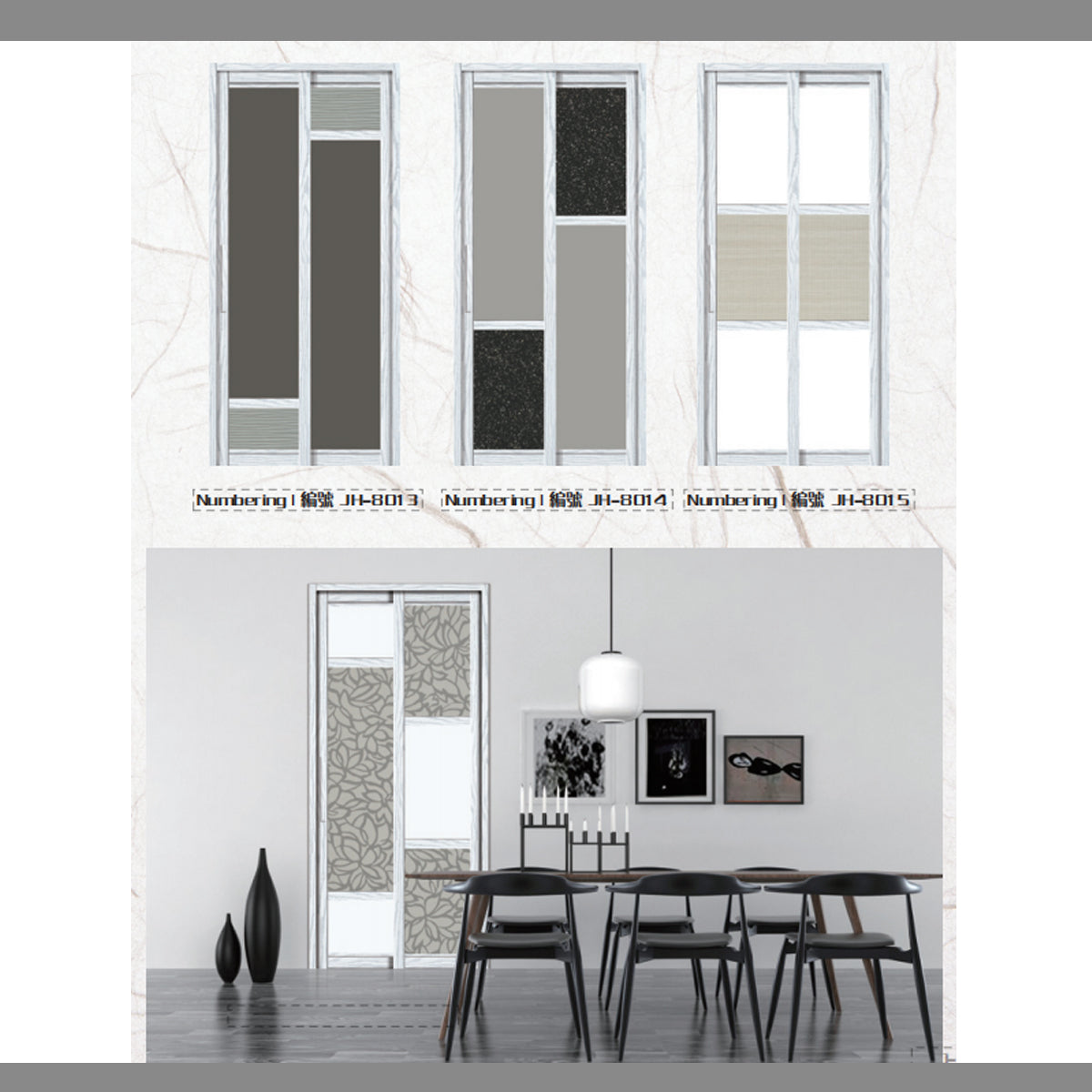 藝術PD門  PD折疊門 趟門 平移門 廁所門 廚房門 折疊房間 自家工廠 香港門市