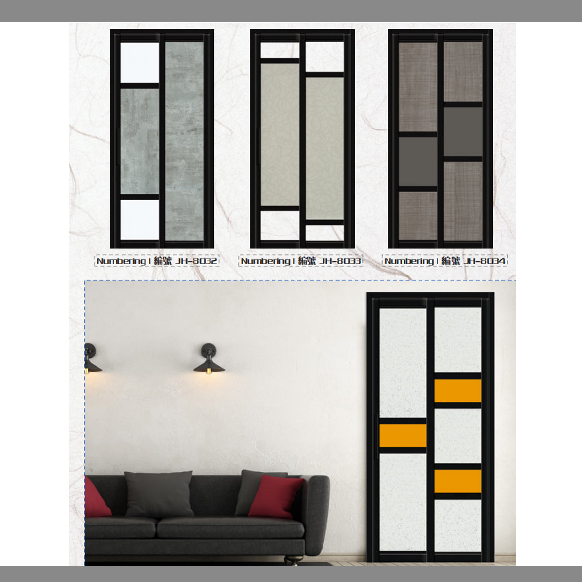 藝術PD門  PD折疊門 趟門 平移門 廁所門 廚房門 折疊房間 自家工廠 香港門市