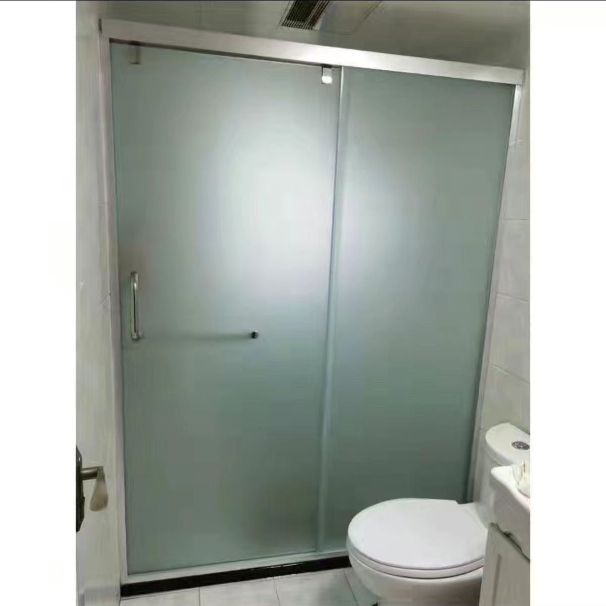 玻璃浴屏，衛生間幹濕分離，香港門市自家工廠可定製