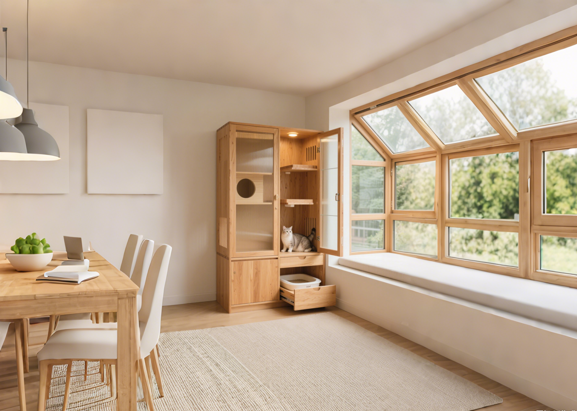 【香港貓奴注意！日系實木貓別墅，細單位都啱嘅寵物隱形豪宅～】