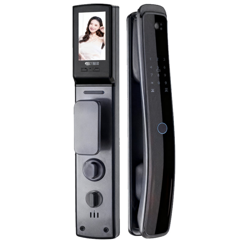 智能電子鎖 人面識別 密碼 指紋 卡片 鎖匙