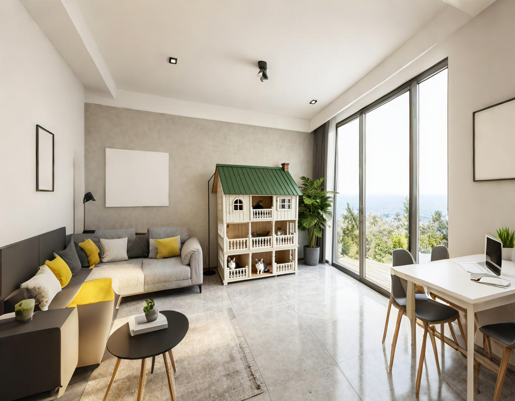 【貓奴必睇！呢座美式鄉村風貓別墅，香港屋企都可以有嘅寵物小鎮～】