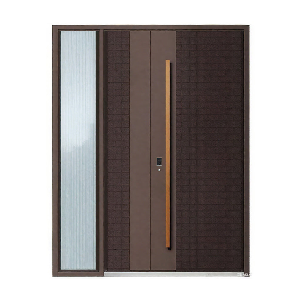 香港藝術鑄鋁大門個性化圖案訂製豪宅別墅私樓村屋防鏽耐用