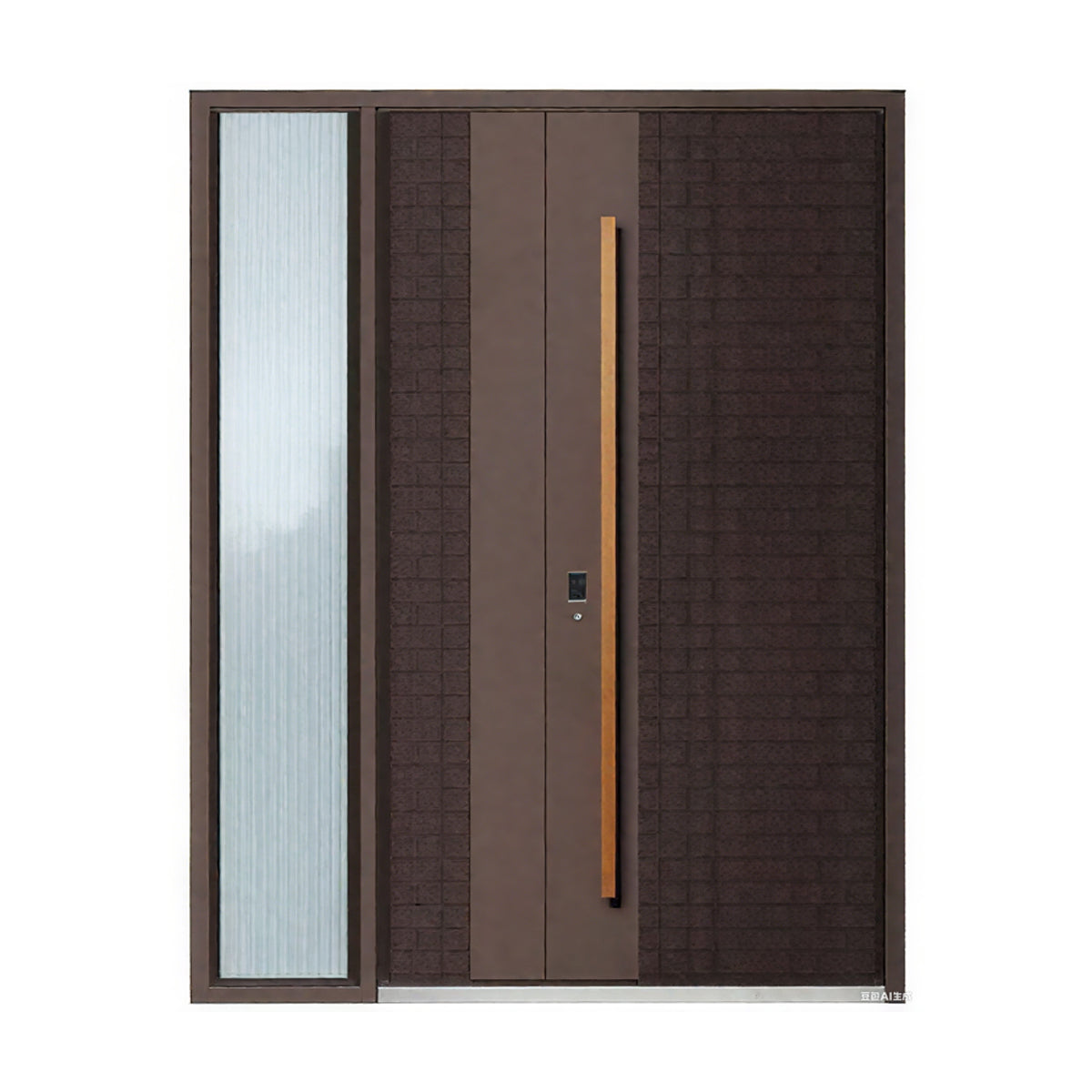 香港藝術鑄鋁大門個性化圖案訂製豪宅別墅私樓村屋防鏽耐用