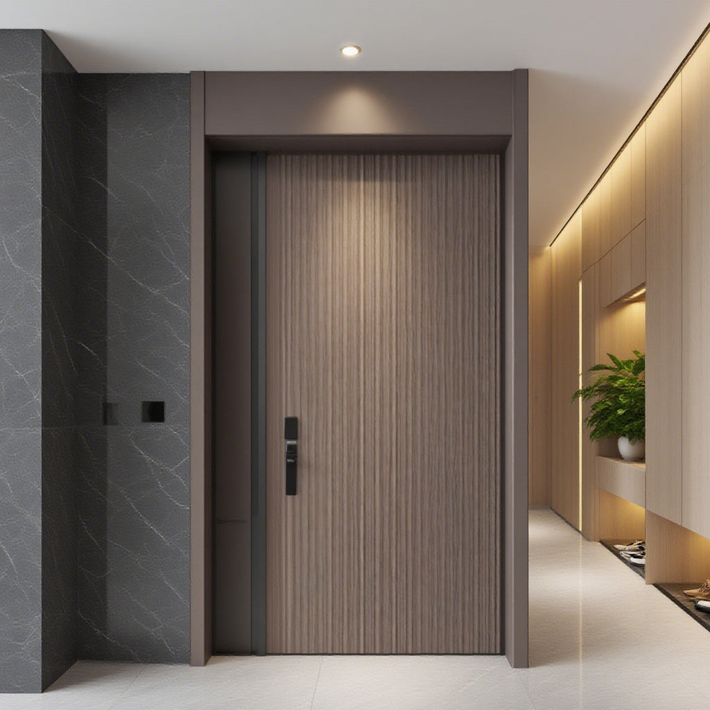 香港藝術鑄鋁大門個性化圖案訂製豪宅別墅私樓村屋防鏽耐用