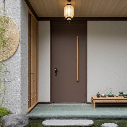 香港藝術鑄鋁大門個性化圖案訂製豪宅別墅私樓村屋防鏽耐用