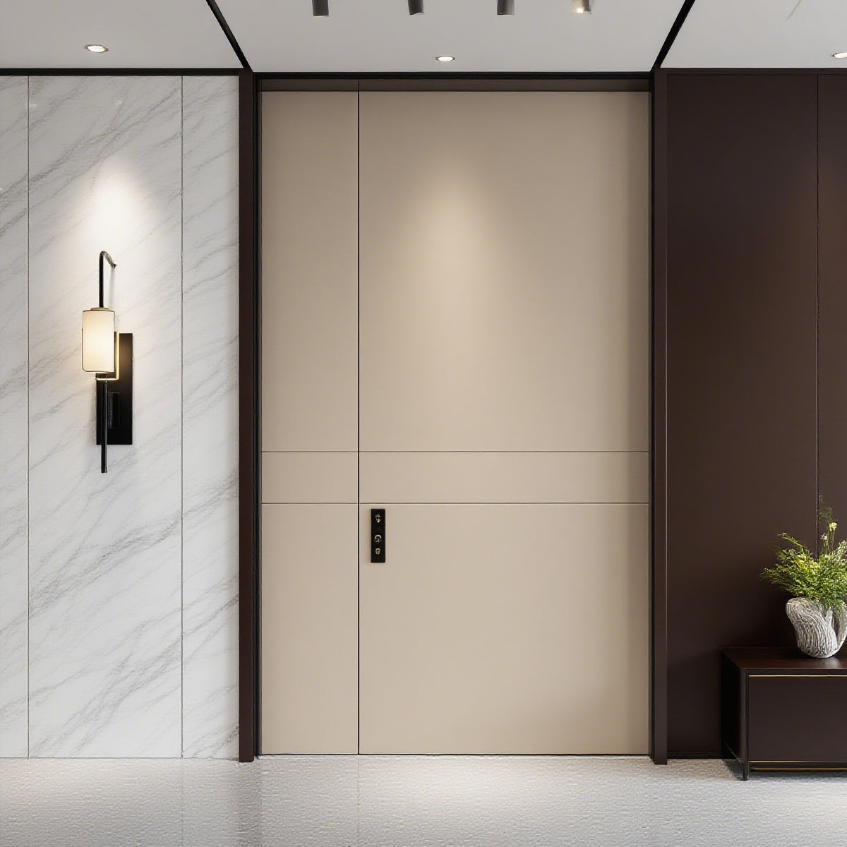 香港藝術鑄鋁大門個性化圖案訂製豪宅別墅私樓村屋防鏽耐用