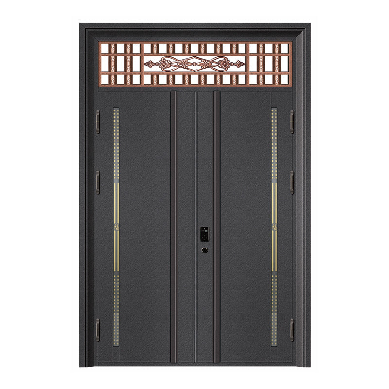 高端鑄鋁大門.別墅大門.港式私樓入戶大門.香港本地門市自家工廠.款式可來圖定製