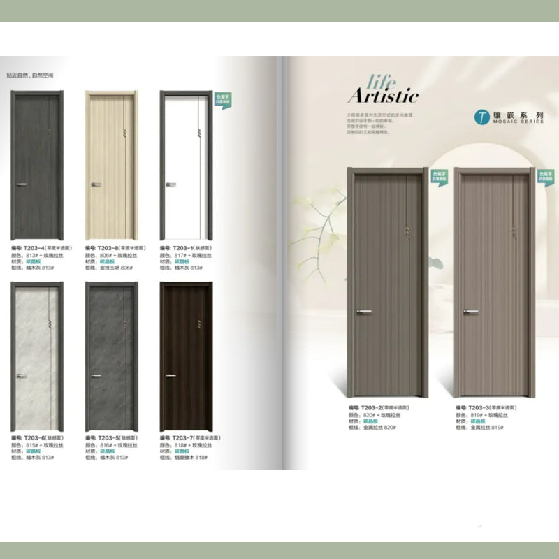 夾板、碳晶 房門、房間門 / 入戶大門 廁所門 廚房門 可選可訂製