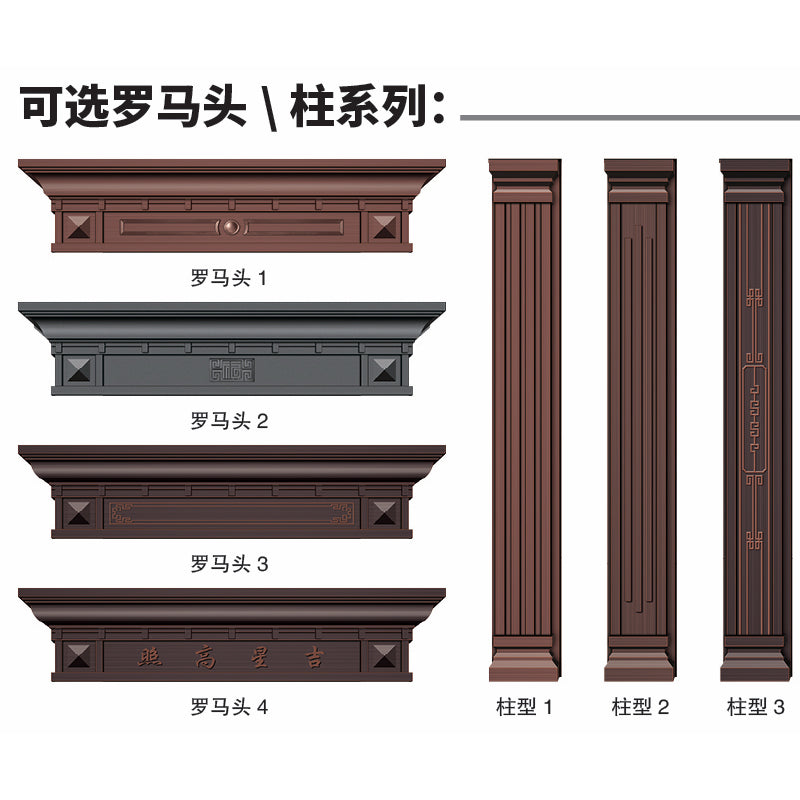 高端鑄鋁大門.別墅大門.港式私樓入戶大門.香港本地門市自家工廠.款式可來圖定製