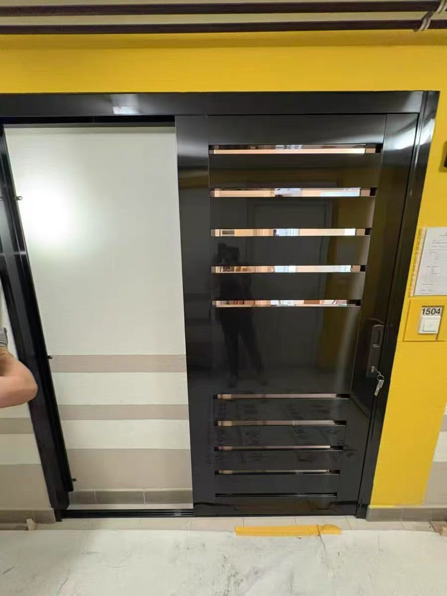 電鍍鋼閘門 可製作成單趟鋼閘、半趟鋼閘、大細趟鋼閘、3趟鋼閘、鋼掩閘