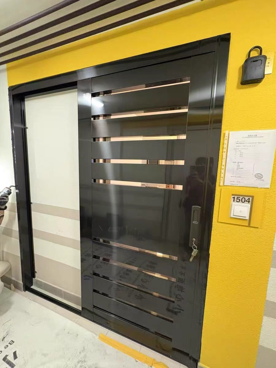 電鍍鋼閘門 可製作成單趟鋼閘、半趟鋼閘、大細趟鋼閘、3趟鋼閘、鋼掩閘