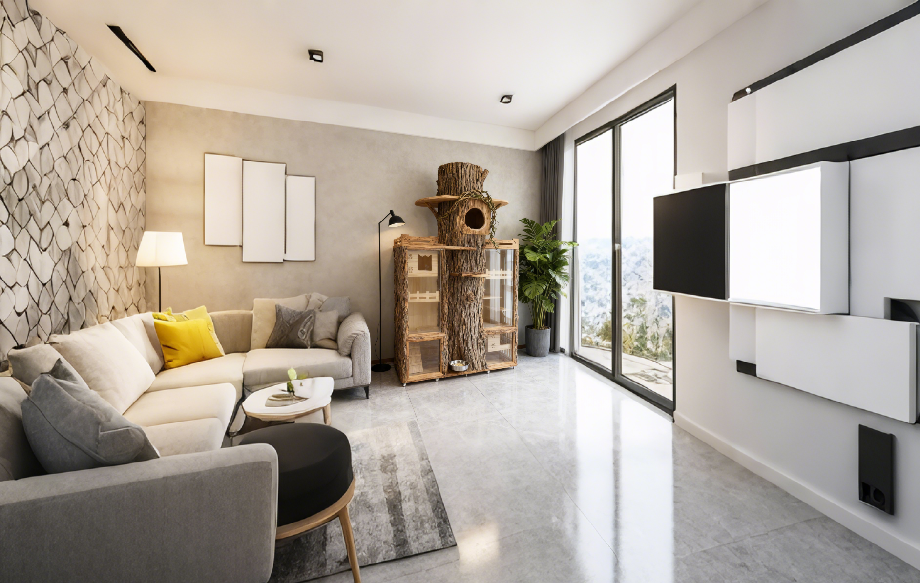 貓界別墅｜讓主子尊享森林系奢居，成就香港家居高級寵物美學