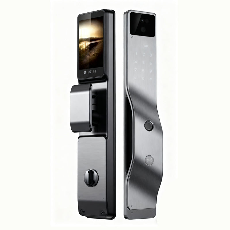 智能電子鎖 人面識別 密碼 指紋 卡片 鎖匙
