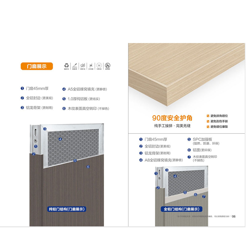 防潮藝術全鋁門，可做房門，廁所門，廚房門，本地門市自家工廠可定製