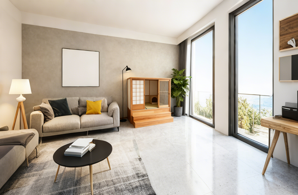 喵主子嘅日式豪華別墅，香港貓奴必入！