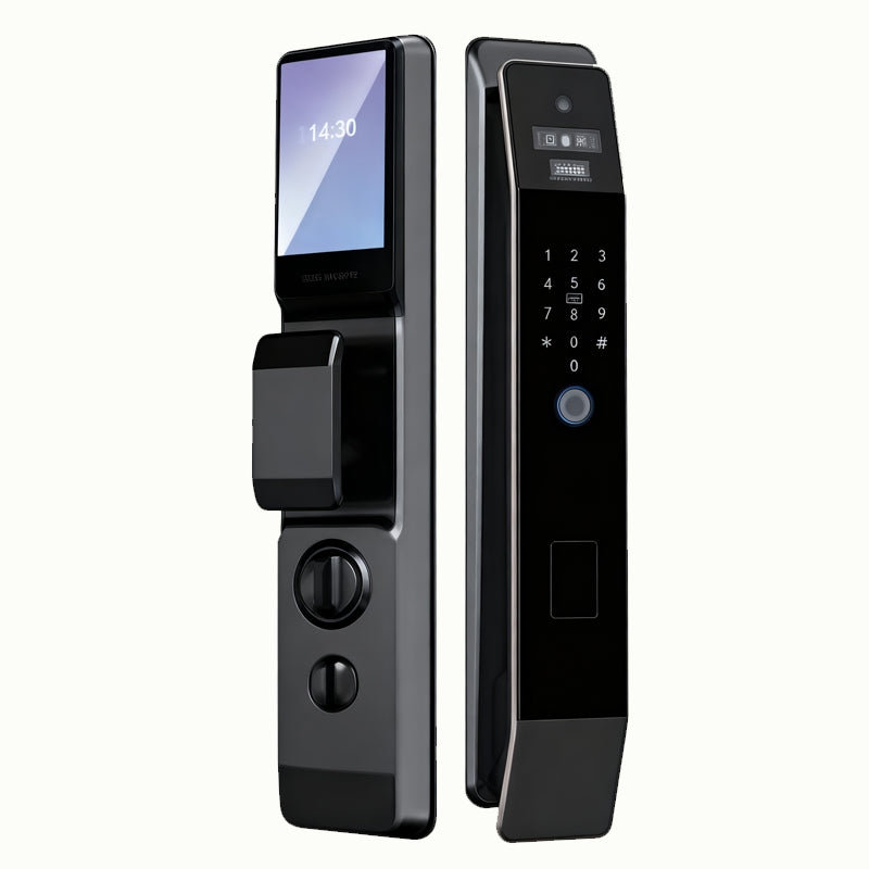 智能電子鎖 人面識別 密碼 指紋 卡片 鎖匙