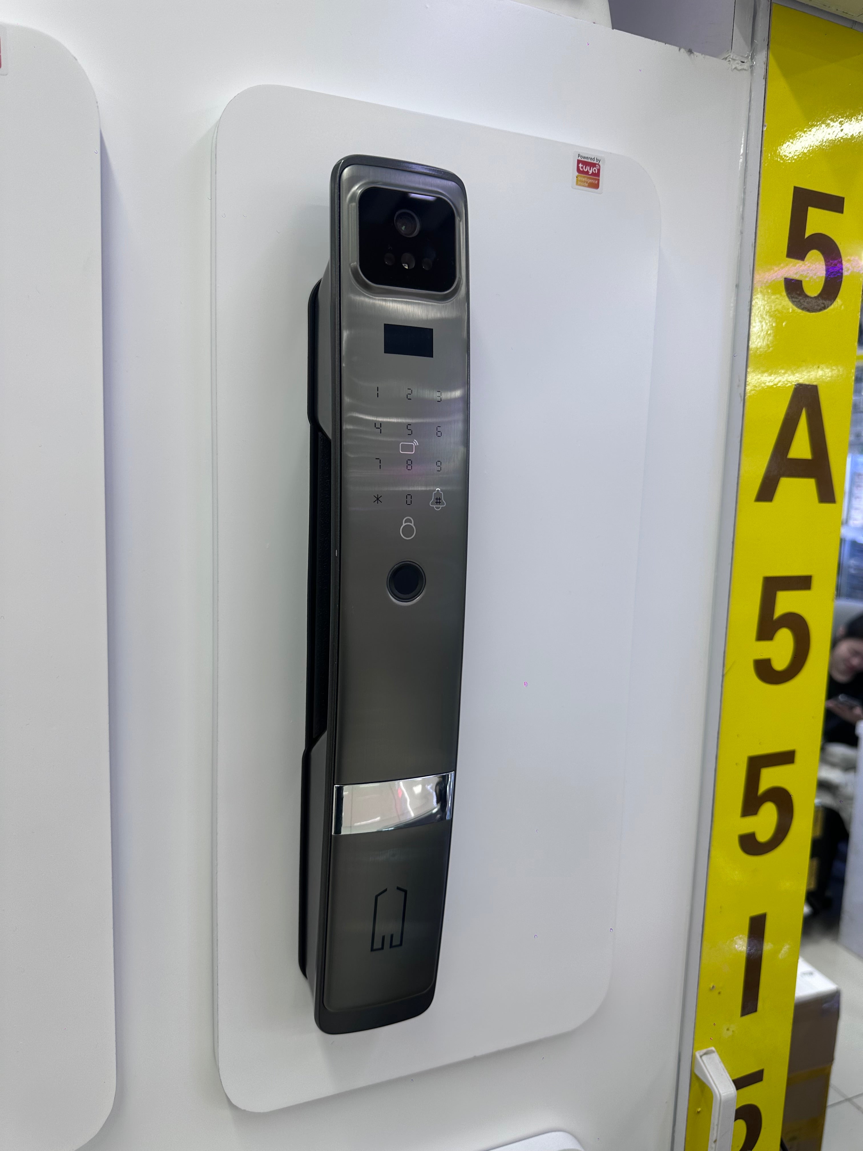 智能電子鎖 人面識別 密碼 指紋 卡片 鎖匙