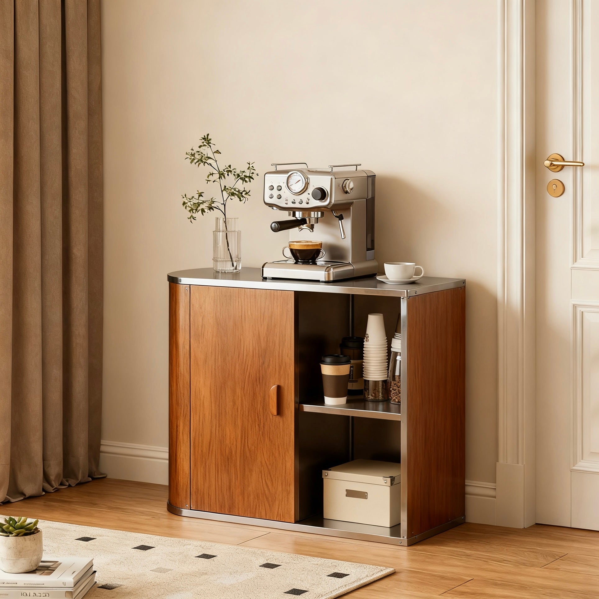 可容納咖啡機C字櫃專賣店｜10款風格齊全，家用/商用皆適用