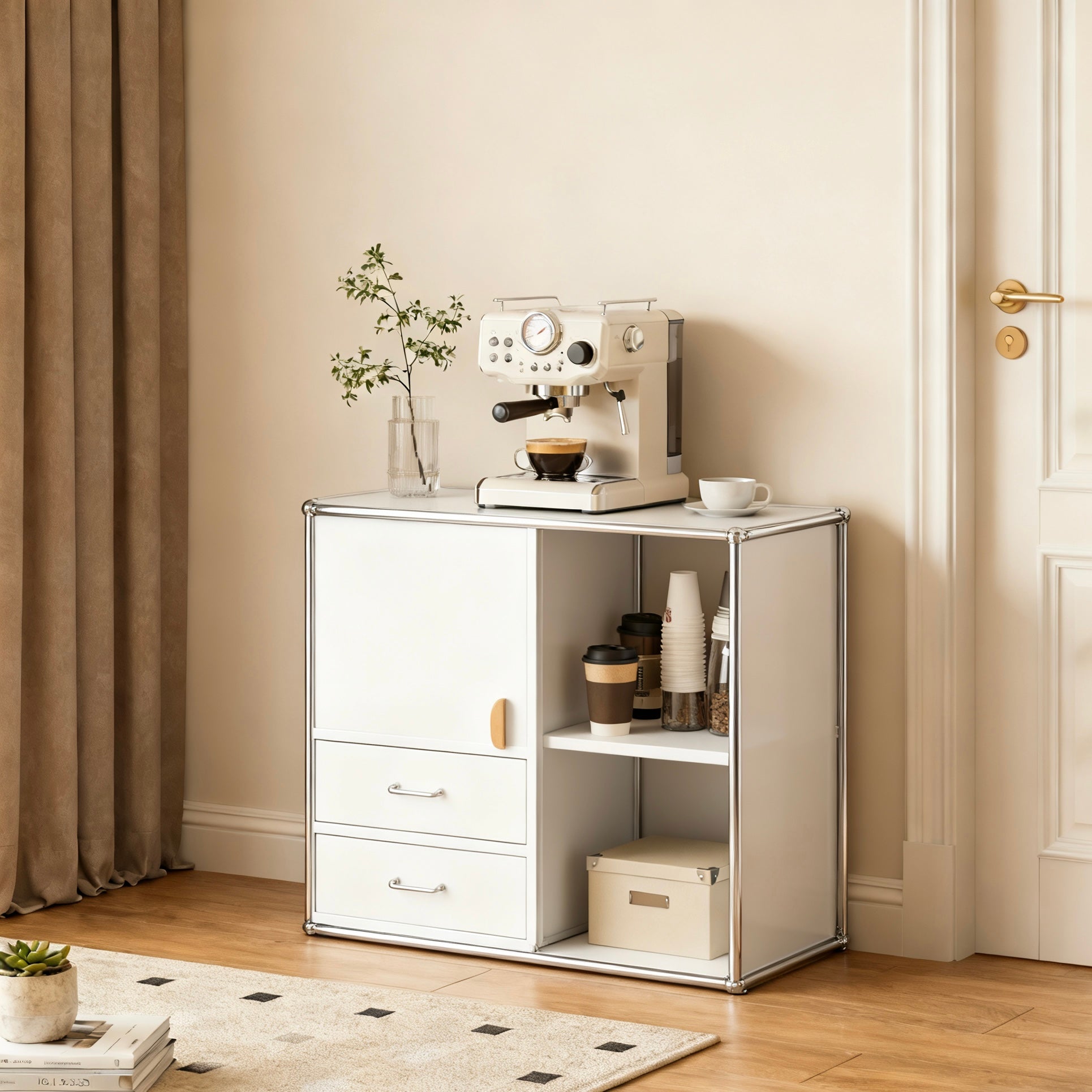 可容納咖啡機C字櫃專賣店｜10款風格齊全，家用/商用皆適用
