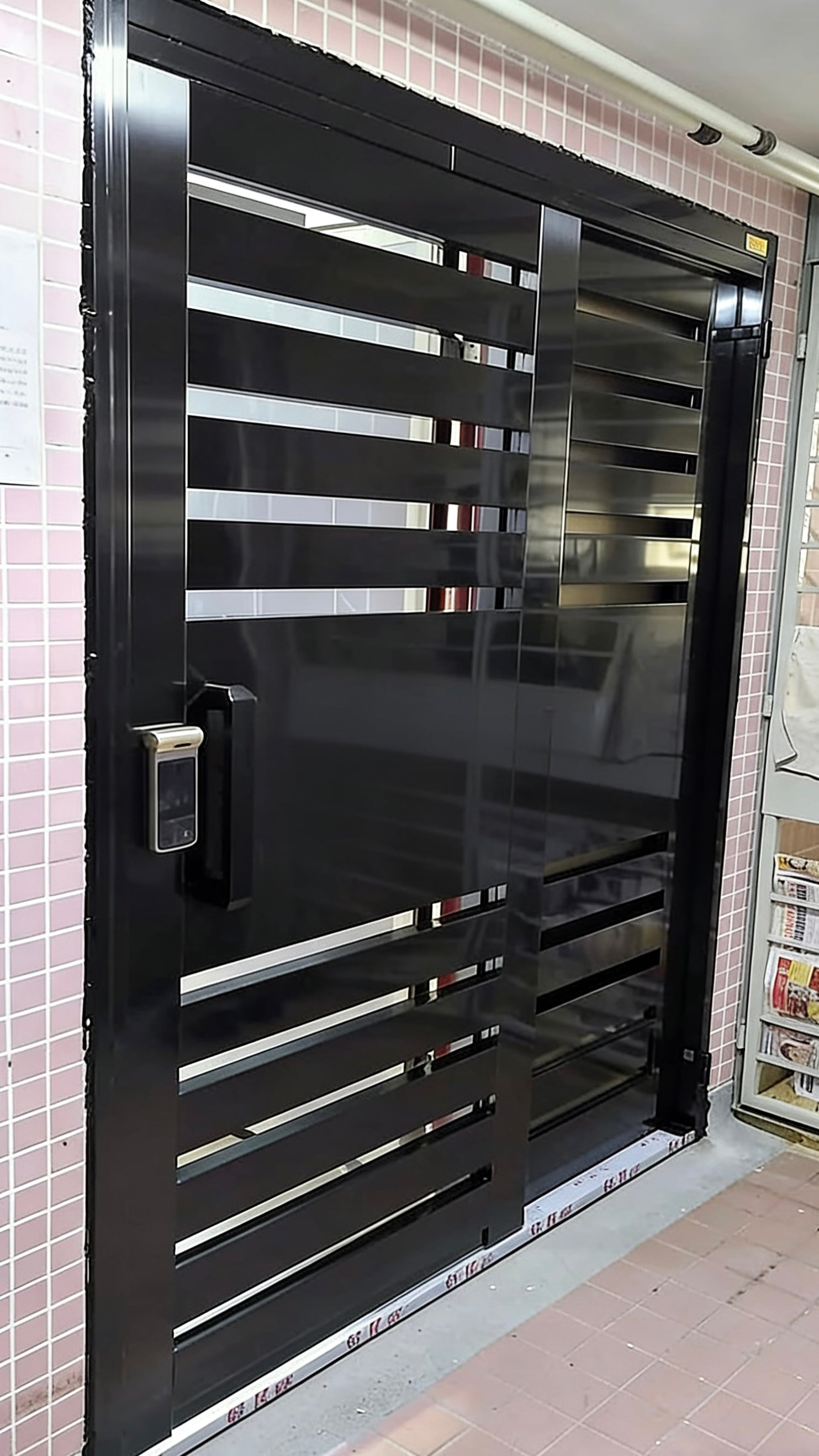 和諧式電鍍304不鏽鋼 鋼閘鐵閘 香港本地門市 信心保證