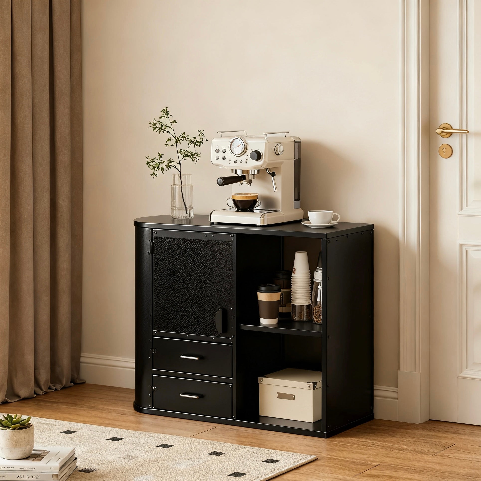 可容納咖啡機C字櫃專賣店｜10款風格齊全，家用/商用皆適用