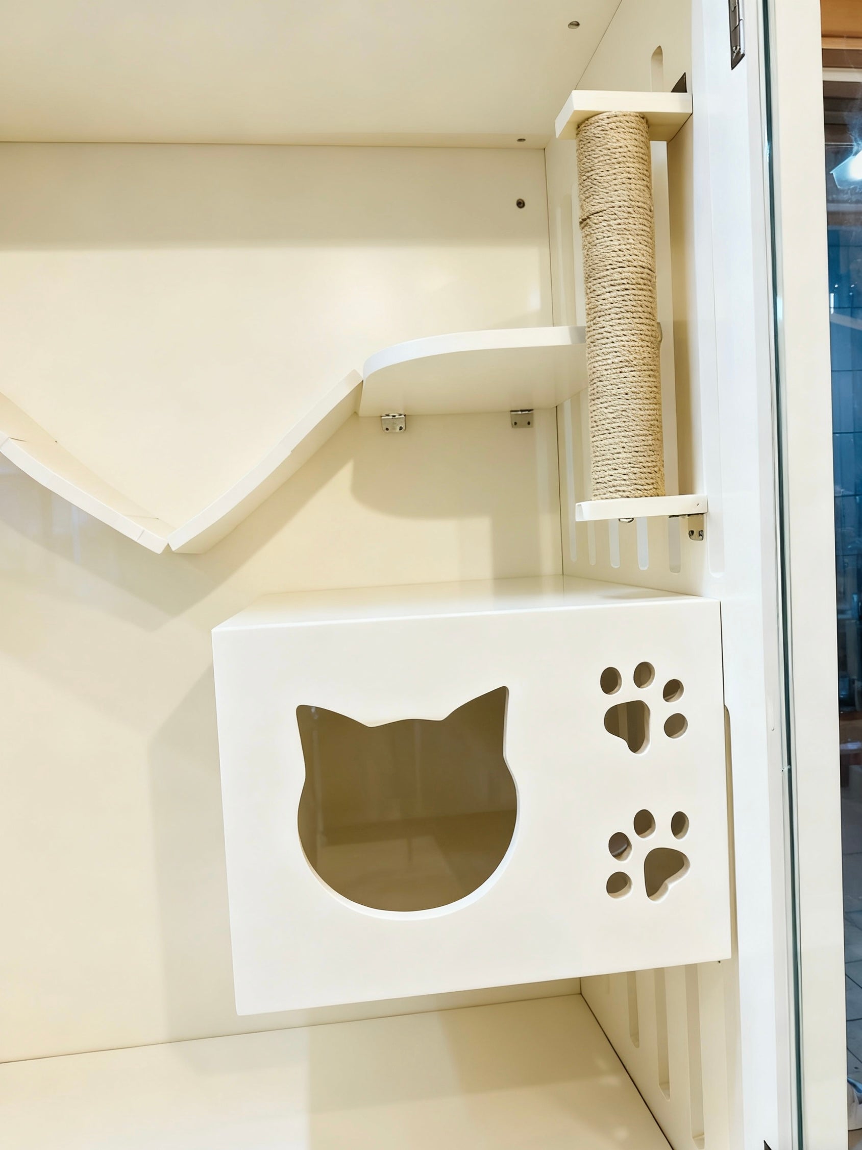 【主子嘅夢幻貓別墅！呢個貓樂園真係越睇越心動～】貓櫃