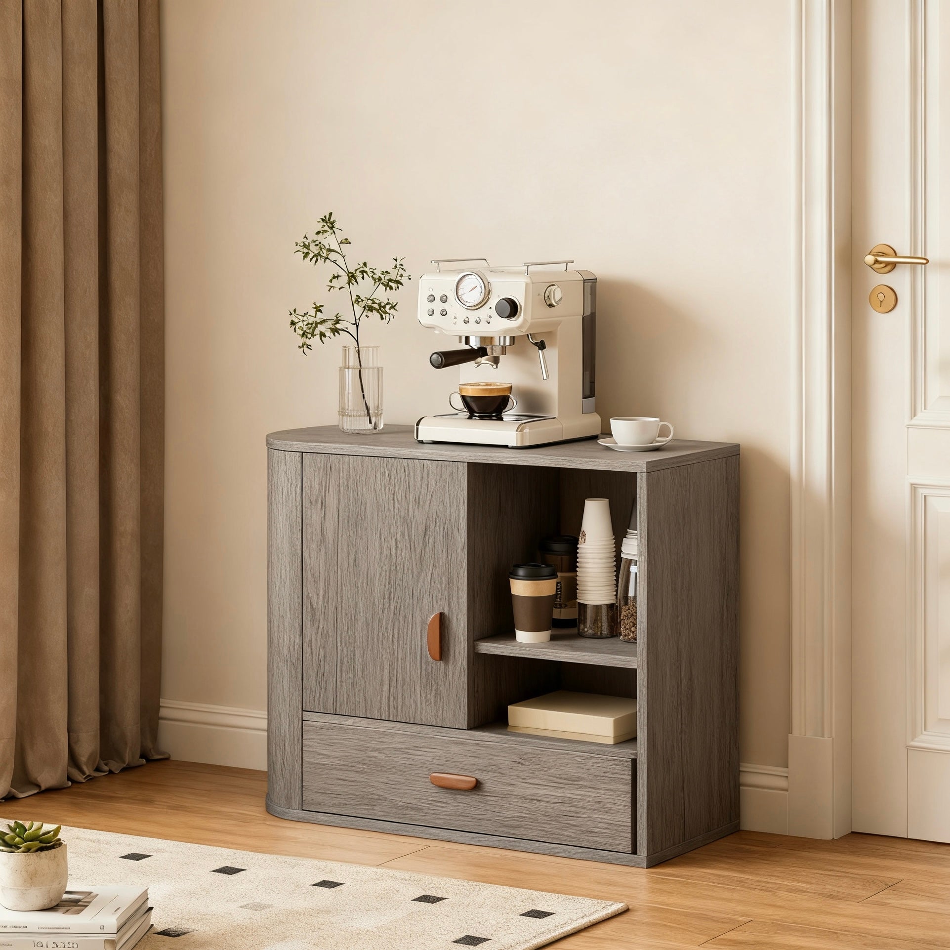 可容納咖啡機C字櫃專賣店｜10款風格齊全，家用/商用皆適用