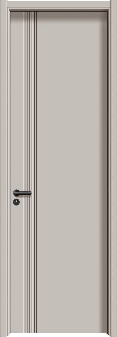 Senfarbaj ekologiemaj lignaj pordoj el Honkongo | Natura ligna teksturo, pluraj koloroj haveblaj | Unuigita stilo por dormoĉambraj, kuirejaj kaj banĉambraj pordoj