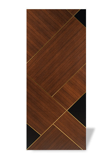 煙燻橡木房門訂造｜香港Craftsman系列 實木房間門/入戶大門 上門安裝（款式graham）