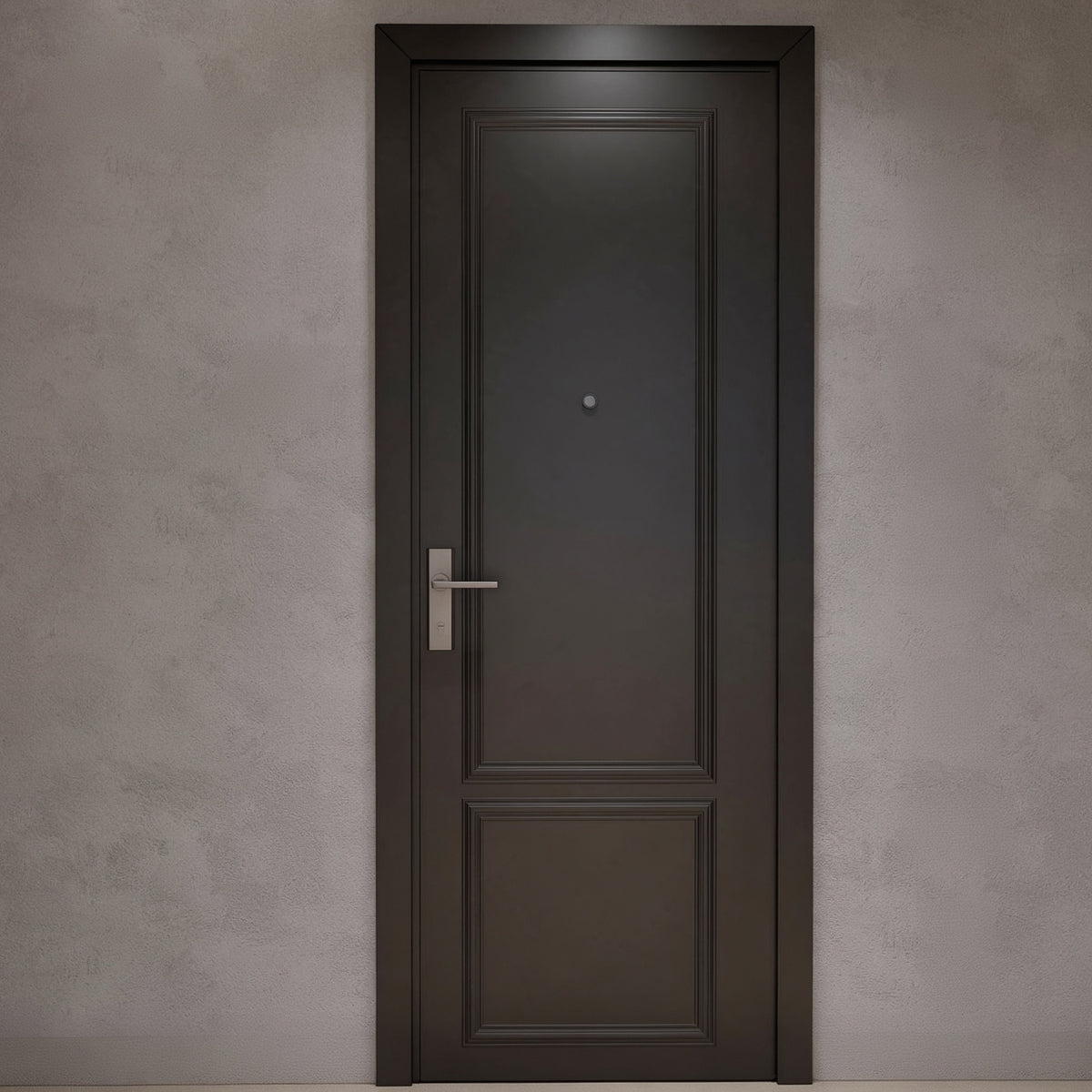 黑色飾面木質防火門｜Black Finish Solid-Core Timber Fire Door