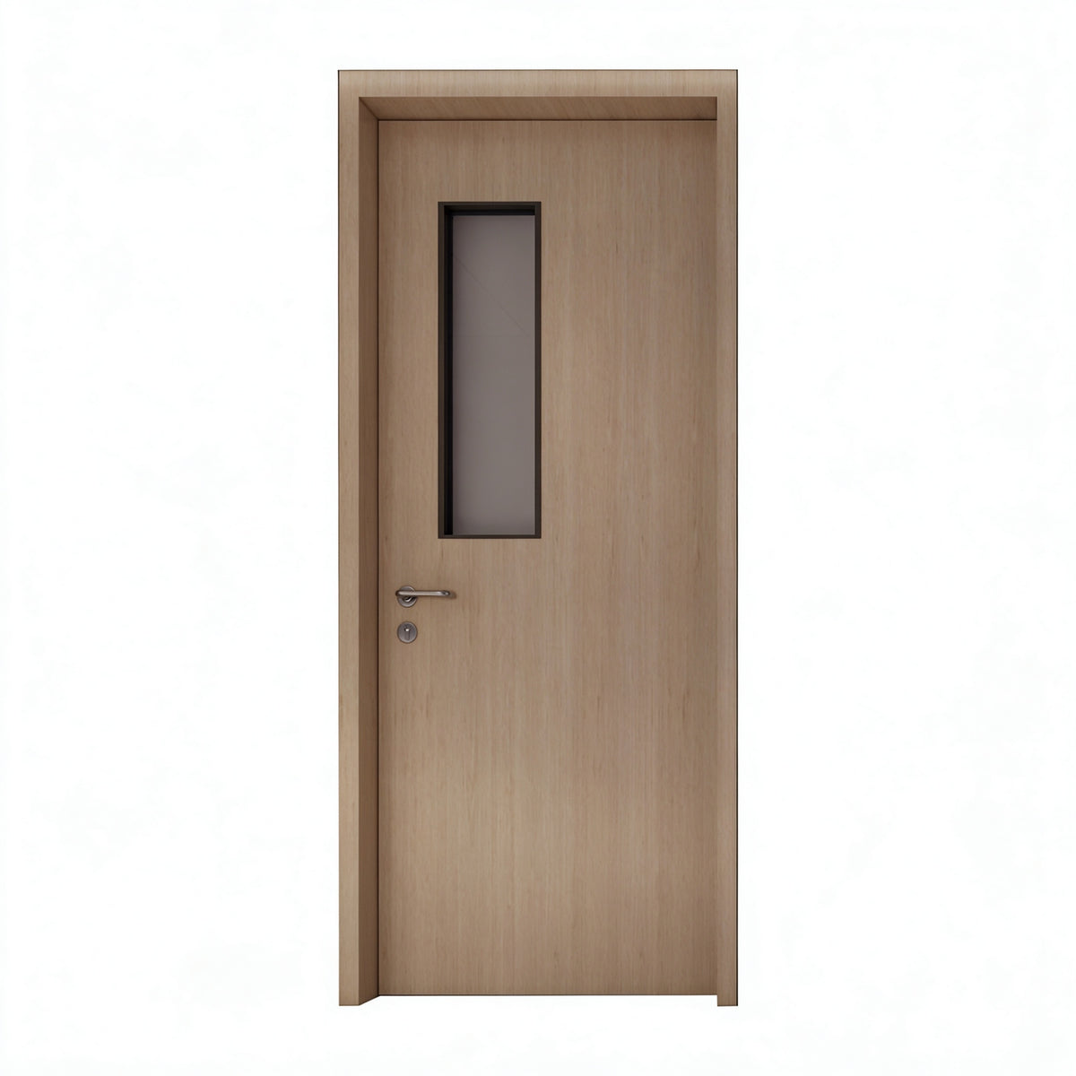 連觀察玻璃窗木質防火門｜Timber Fire Door with Glazed Vision Panel
