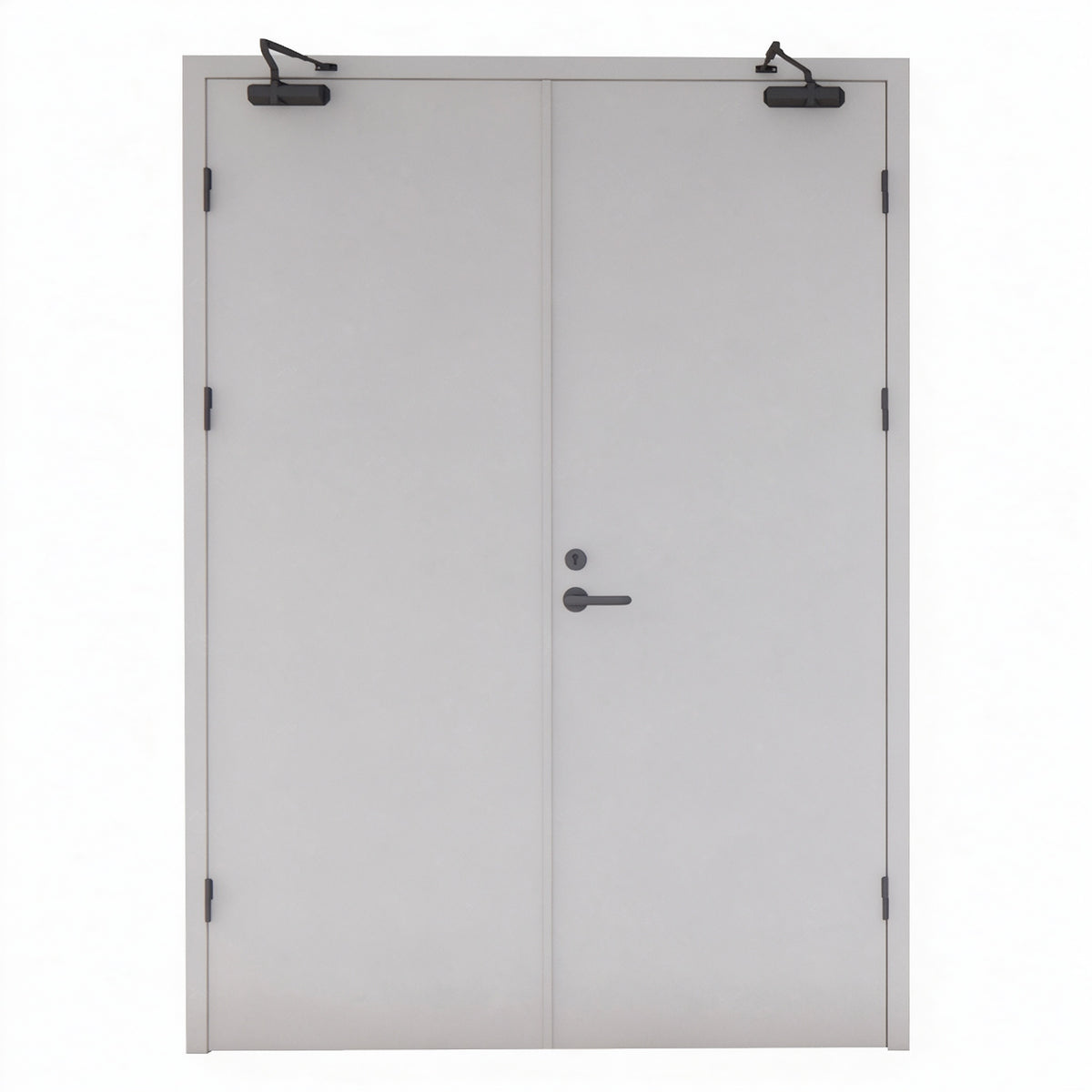 2小時鍍鋅鋼製防火門｜2-Hour Galvanized Steel Fire Door